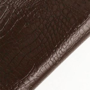 High quality ecological leather, dark brown colour
